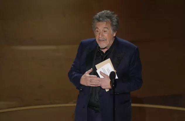 Al Pacino reveals that he was asked not to read nominations for Best Picture at the Oscars
