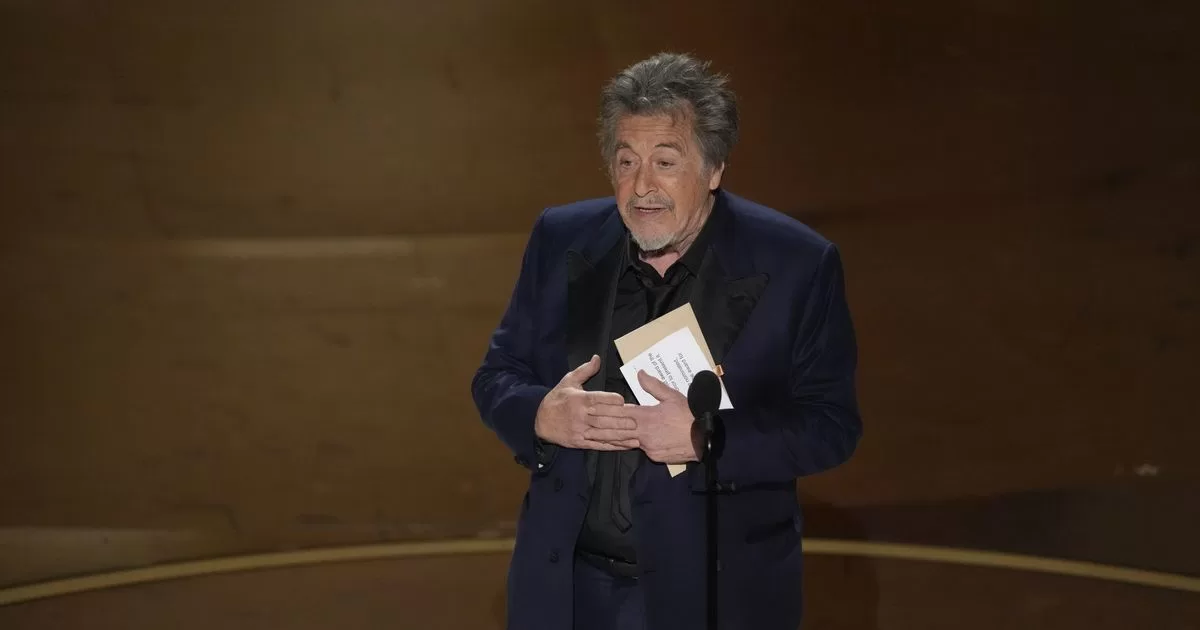Al Pacino reveals that he was asked not to read nominations for Best Picture at the Oscars

