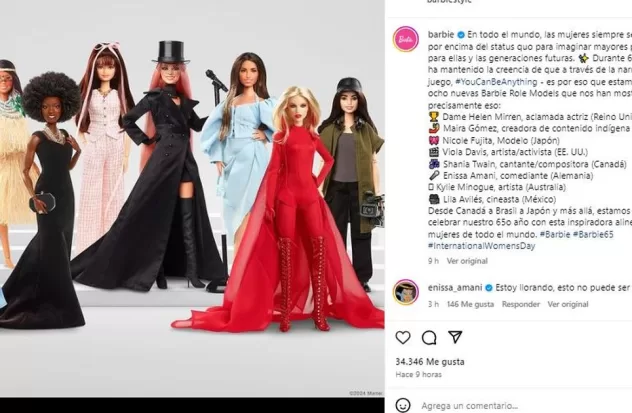 Barbie includes two Latinas in her Role Model collection for 65th Anniversary
