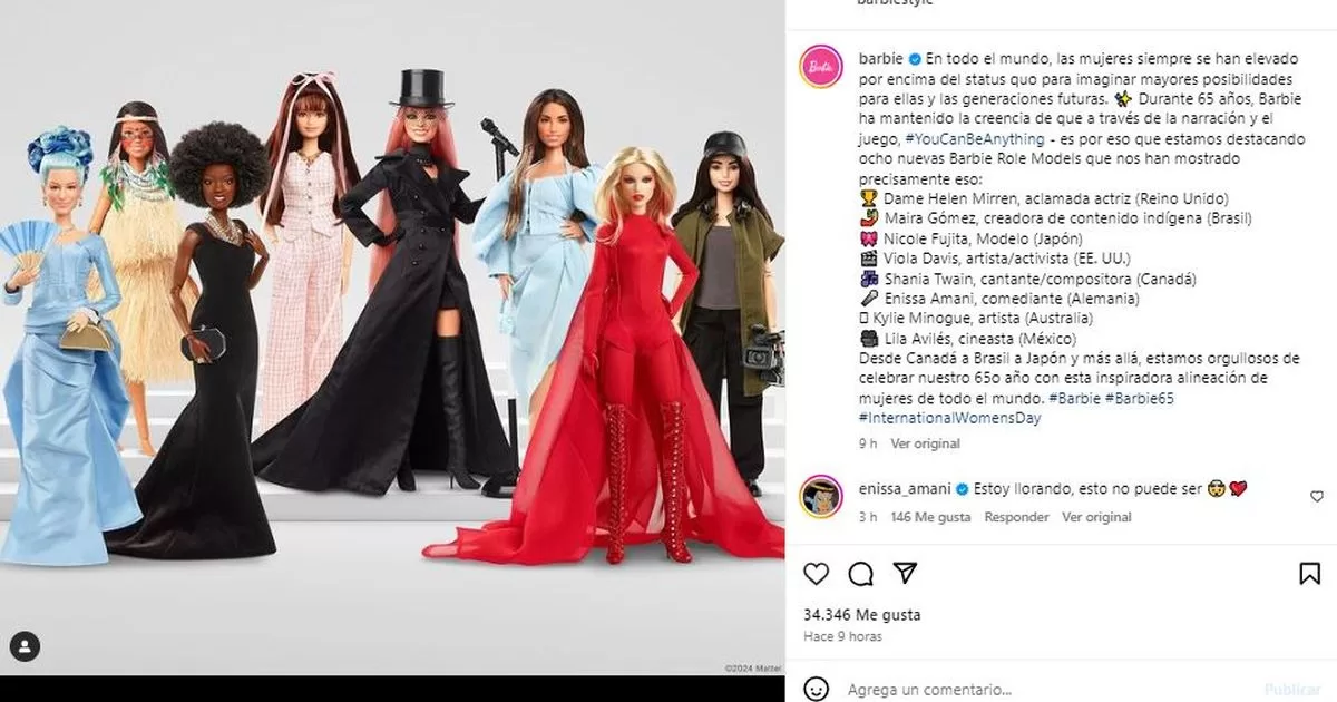 Barbie includes two Latinas in her Role Model collection for 65th Anniversary
