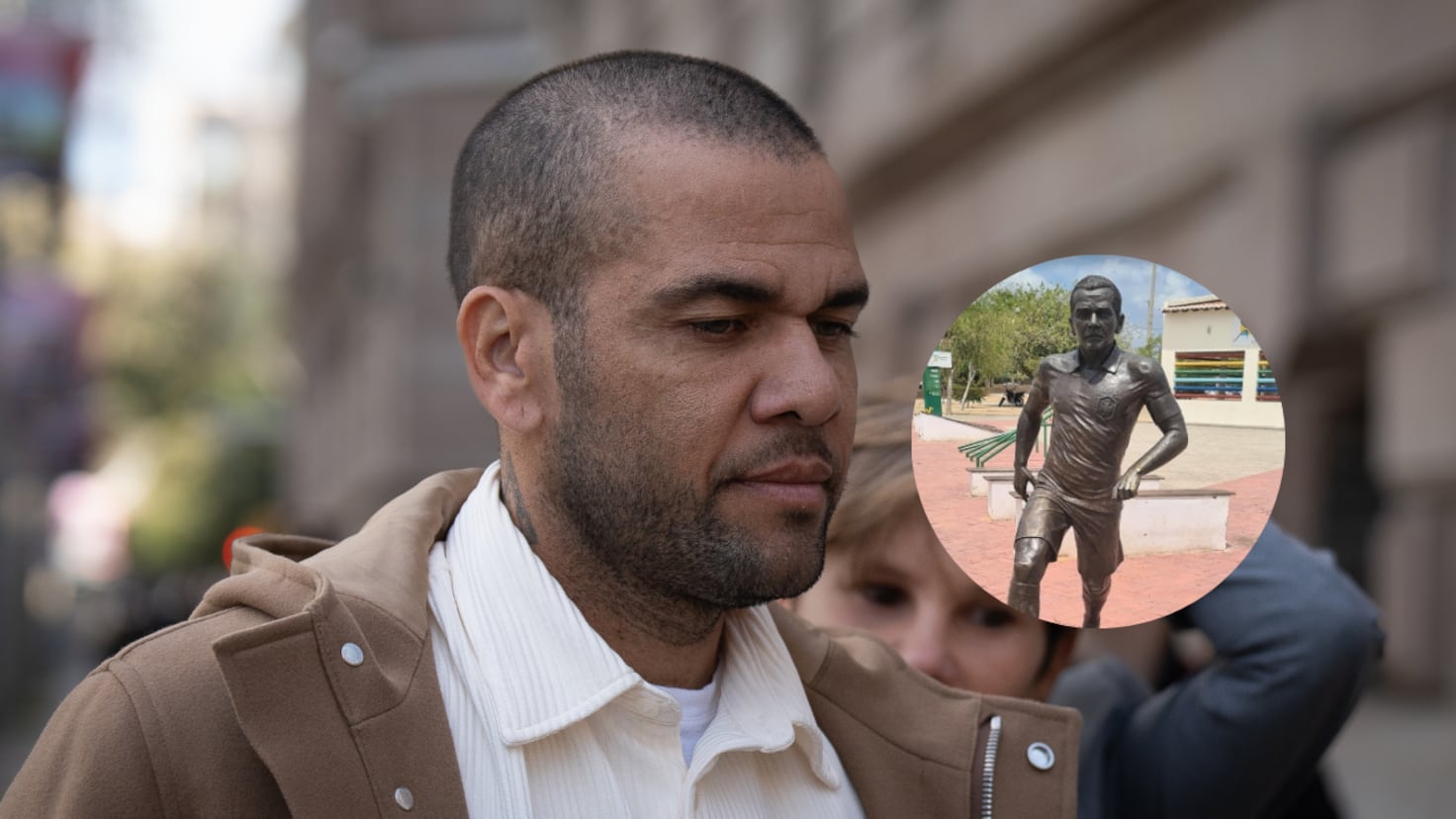 Brazilian Justice decides on the future of the statue of Dani Alves in his hometown
