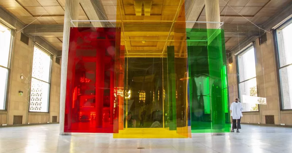  Carlos Cruz-Diez.  Color in motion is exhibited in Malaga

