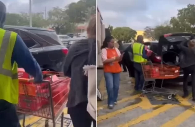Couple arrested after being recorded stealing from a Home Depot in Hialeah
