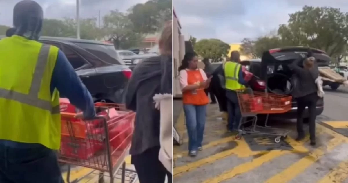 Couple arrested after being recorded stealing from a Home Depot in Hialeah
