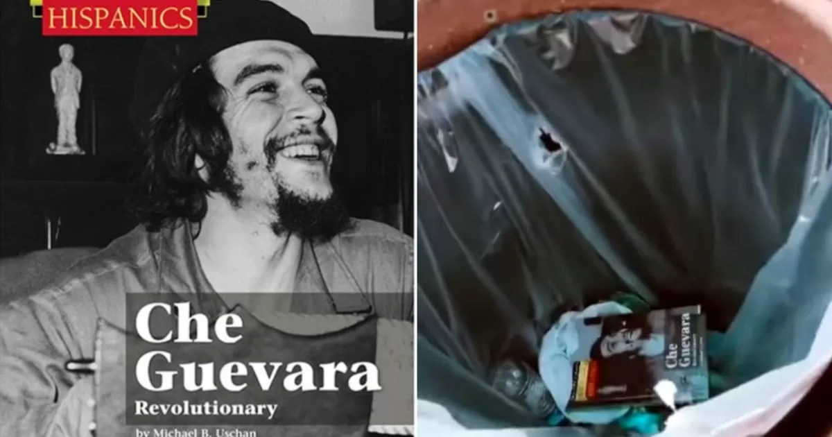 Cuban throws away Che's manual found in children's book mailbox in the US
