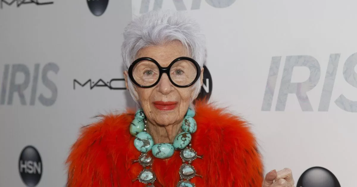Designer Iris Apfel dies at 102
