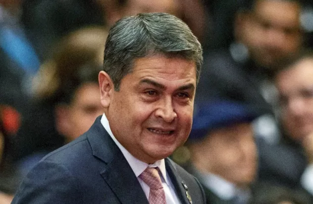 Former president of Honduras found guilty in the US of links to drug trafficking
