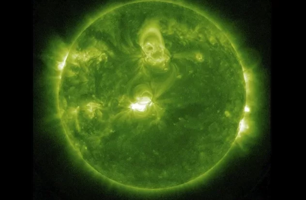 Geomagnetic storm due to solar flare could affect radio communications