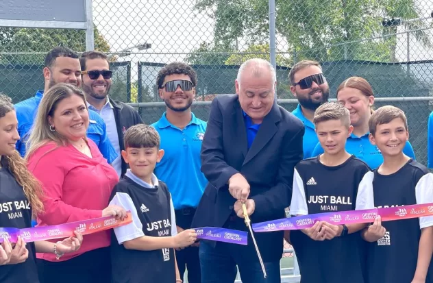 Hialeah inaugurates mini soccer field for community use