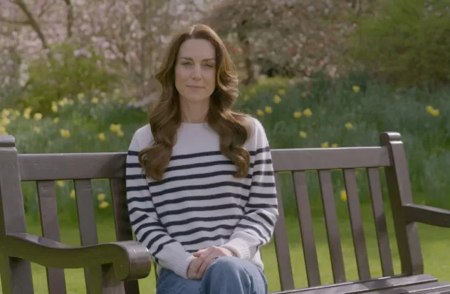 Kate Middleton wrote the speech alone and very quickly to announce that she had cancer
