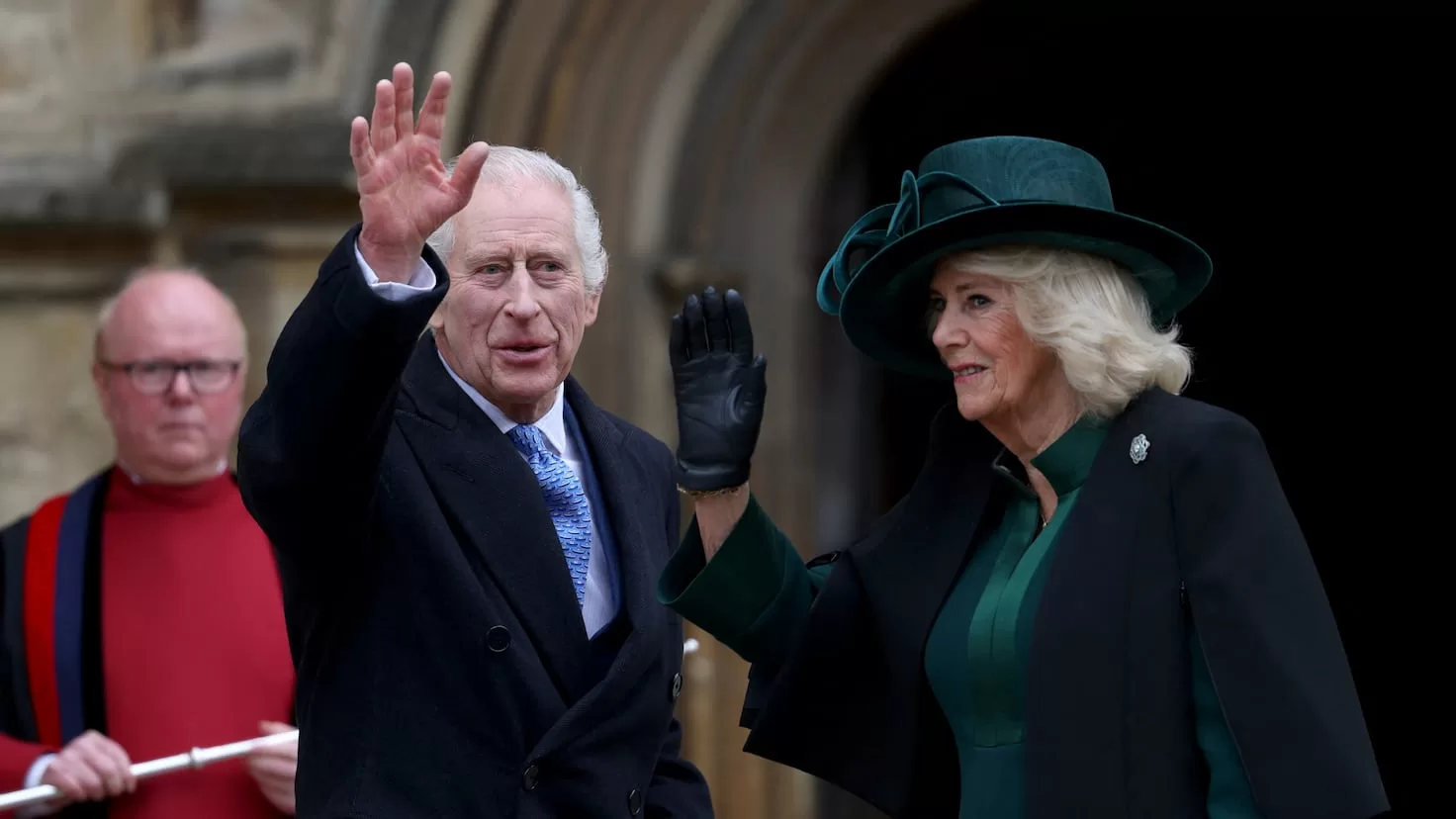 King Charles reappears in public for the first time since announcing that he has cancer
