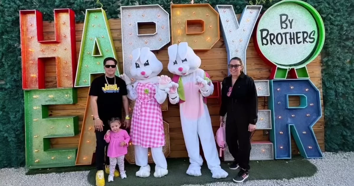 Miss Dayana and her family get ahead of the Easter Day celebrations
