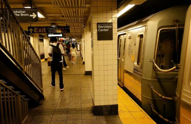 Moments of terror in the New York subway after a shooting