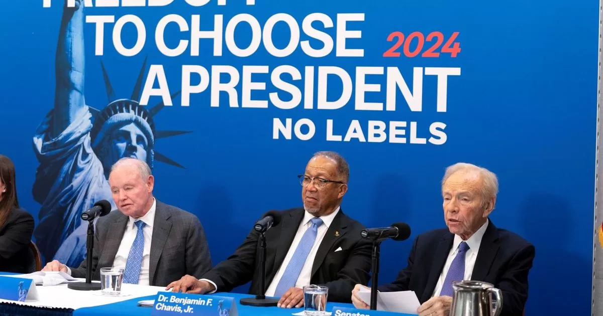  No Labels Group announces candidacy for the presidency;  Democrats fear votes will subtract from Biden
