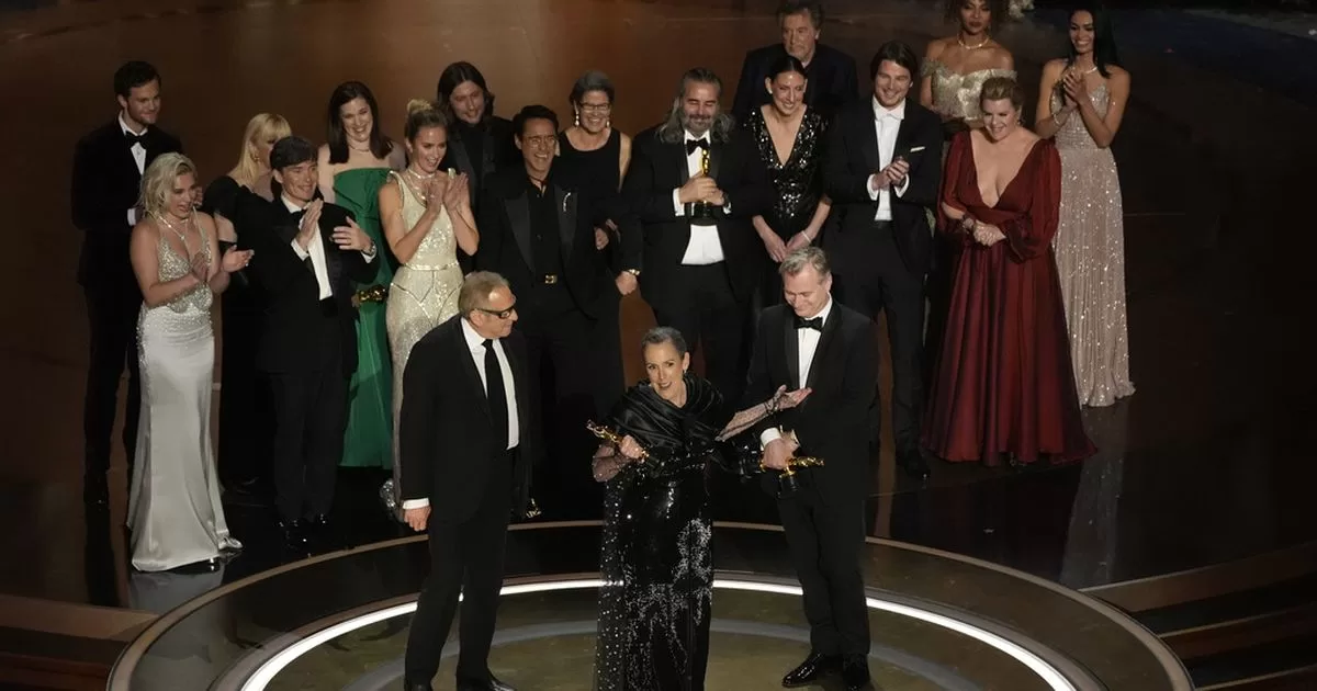 Oppenheimer consolidates herself as the great winner of the Oscars
