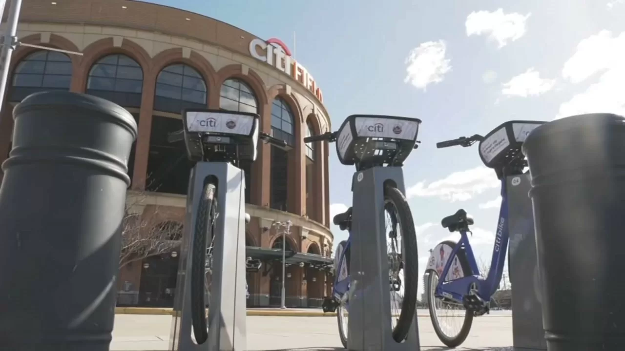 Two bicycle stations inaugurated at Citi Field stadium
