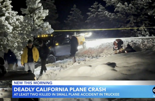 Two dead after small plane crashes in California
