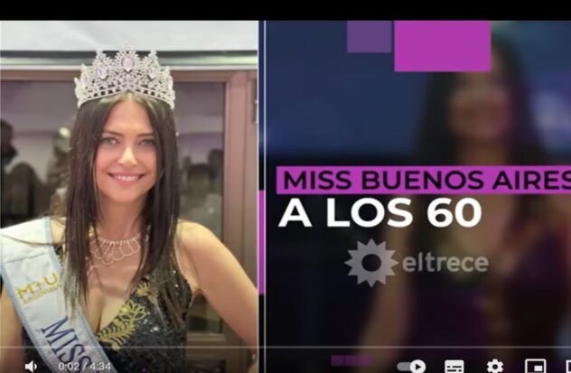 60-year-old Argentina wins Miss Universe of Buenos Aires