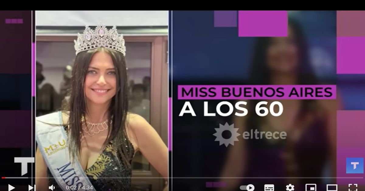 60-year-old Argentina wins Miss Universe of Buenos Aires
