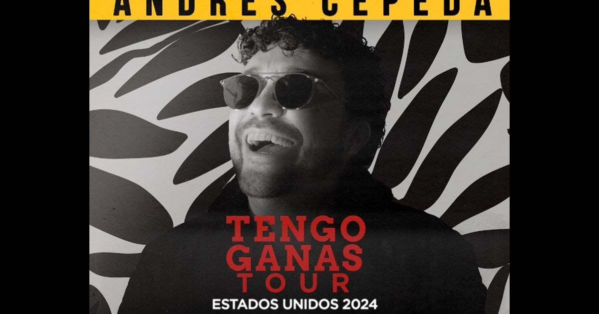 Andrs Cepeda sings to Florida with Tengo Ganas Tour
