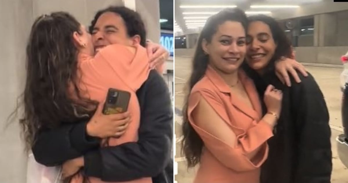 Cuban fulfills her dream of meeting her sister for the first time in the United States after almost 20 years
