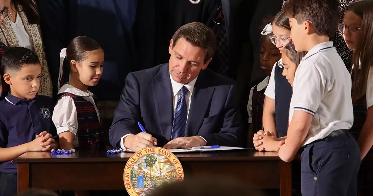 DeSantis signs five laws to protect minors from sexual assault in Florida
