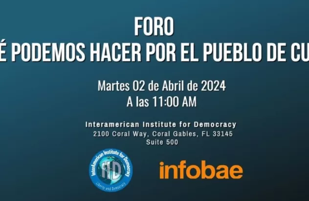 Experts and activists come together at the IID Forum to discuss the fate of Cuba