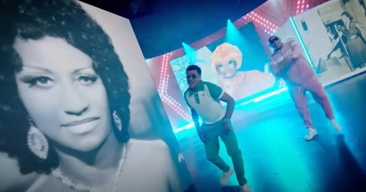 Gente de Zona celebrates the five million views on YouTube of its tribute to Celia Cruz
