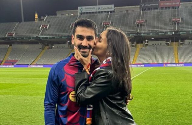 Gndogan's wife adds more fuel to the fire after his split after PSG
