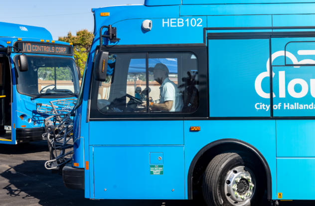 Hallandale Beach, first city in South Florida with a complete fleet of electric buses