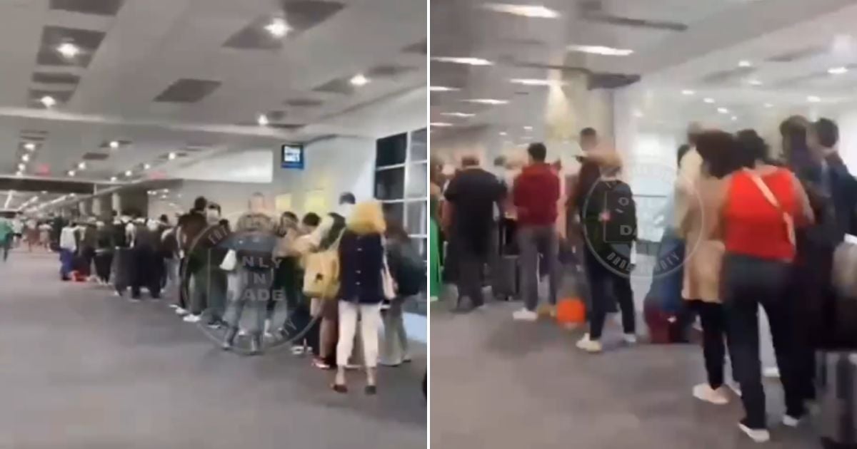 Hours of queue for passport control at Miami Airport reported
