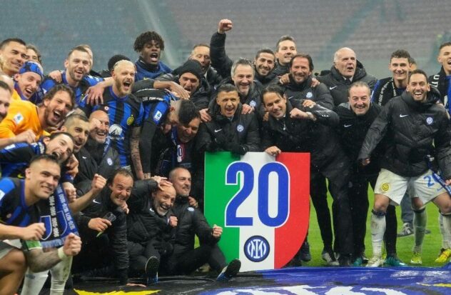 Inter Milan is crowned champion of Serie A
