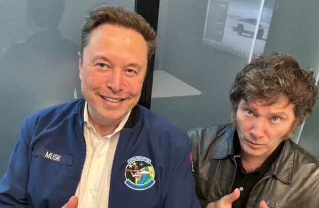 Javier Milei meets with Elon Musk in the US
