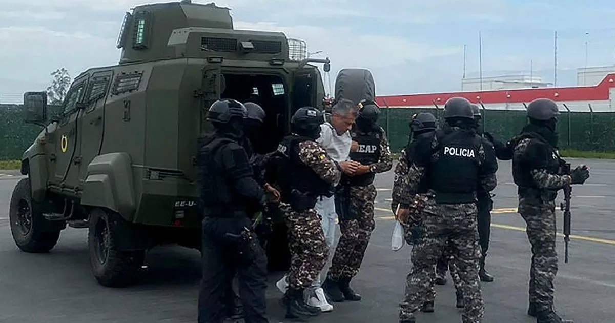 Mexico-Ecuador tension or use of democratic resources to benefit criminals
