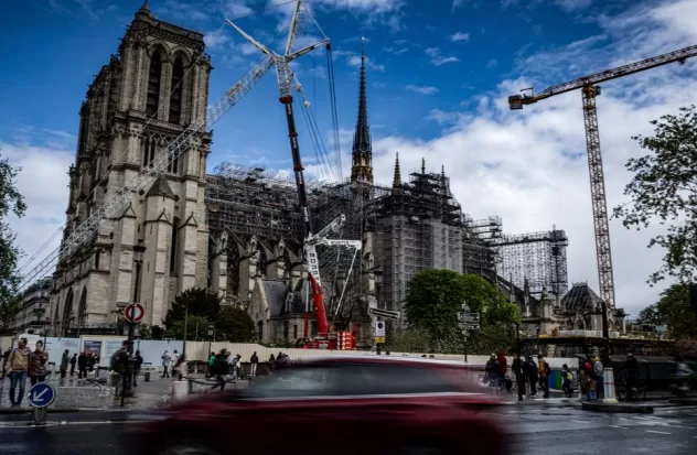 Notre Dame Cathedral prepares to reopen in December
