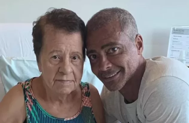 Romario's letter after the death of his mother: I lost my biggest cheerleader
