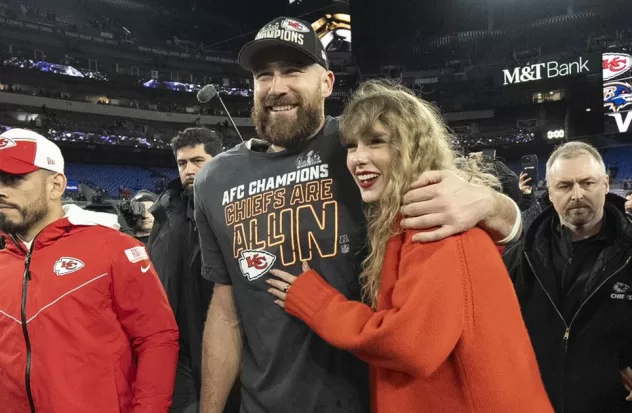 Taylor Swift and Travis Kelce, nominated for the Webby Awards
