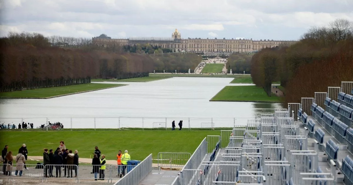 The Palace of Versailles is transformed for the Olympic Games
