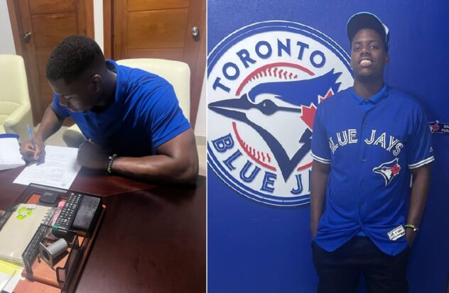 20-year-old Cuban player makes contract with Toronto Blue Jays official
