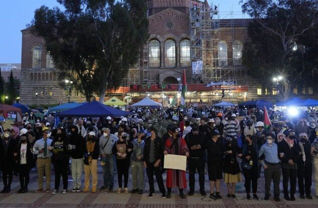 Barricades dismantled at pro-Palestinian protest camp at UCLA
