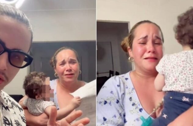 Cuban mother about to be evicted with her girls after losing her job in Miami

