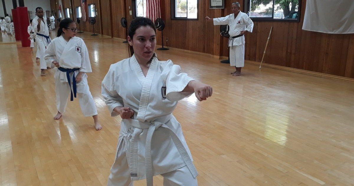Directly, the purest karate in Japan is taught in Miami
