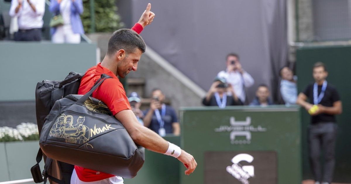 Djokovic says he is worried after being eliminated in Geneva
