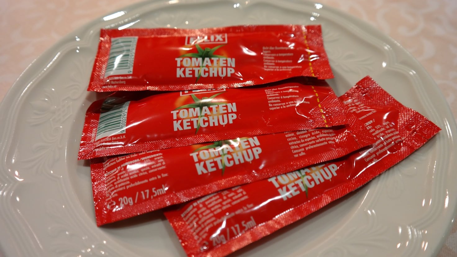 Europe puts an end to ketchup packets and mini personal hygiene bottles

