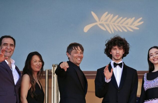 Filmmaker Sean Baker celebrates the reception of his film Anora in Cannes
