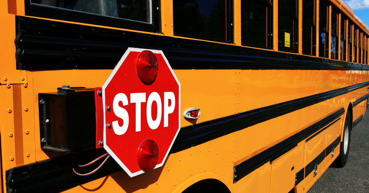 Fines of $200 begin for drivers for violating the stop on school buses
