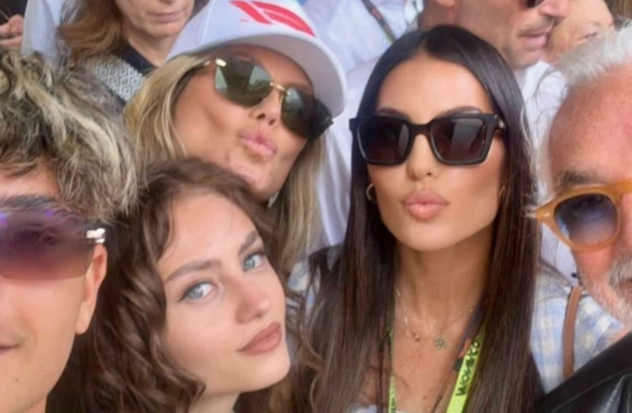 Flavio Briatore's family selfie with his ex-partners that is viral on social networks
