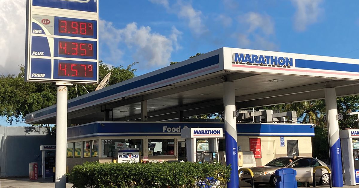 Gasoline price remains static in Florida prior to Memorial Day
