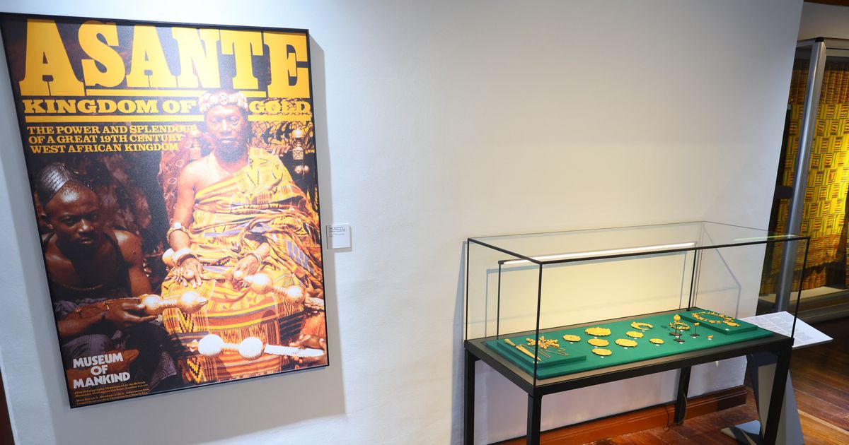 Ghana Museum exhibits objects from the Asante kingdom

