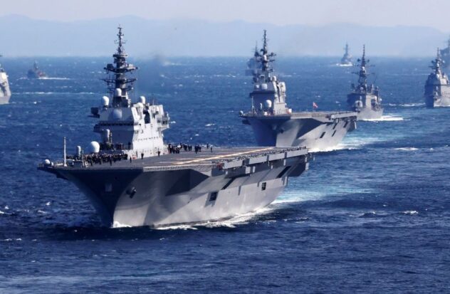 Japan calls for more security after warship video leak
